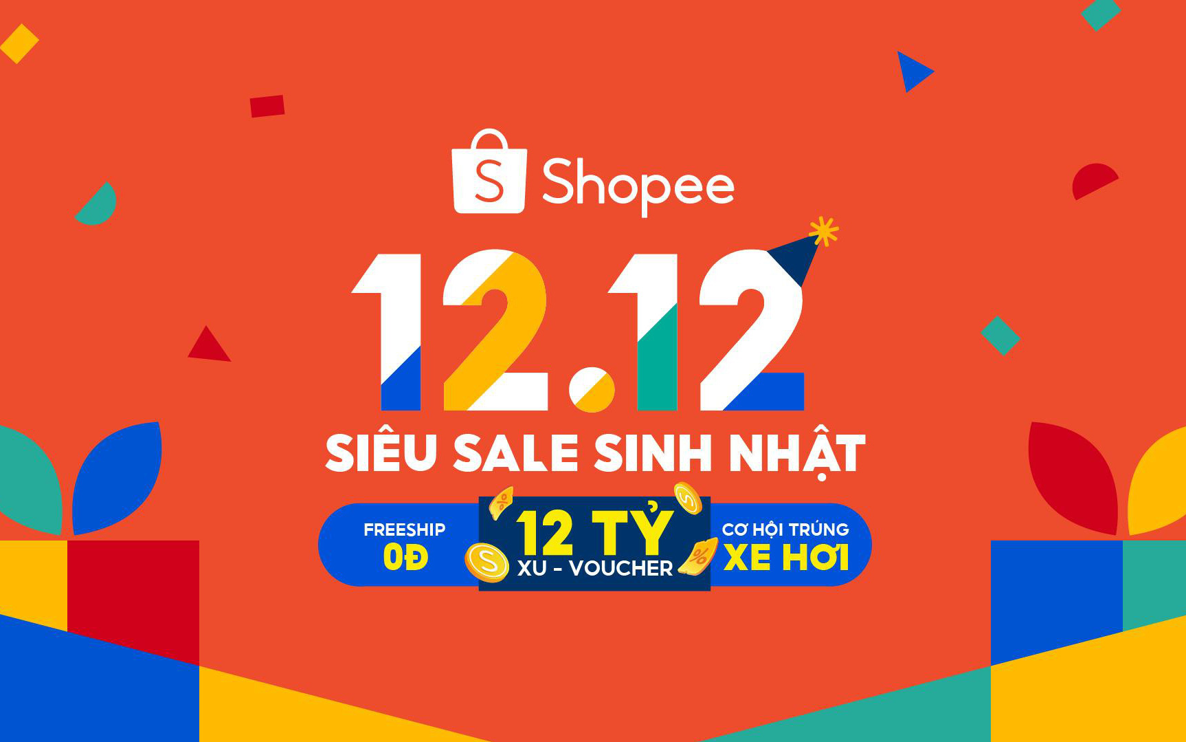 Shopee khởi động sự kiện 12.12 Siêu Sale Sinh Nhật