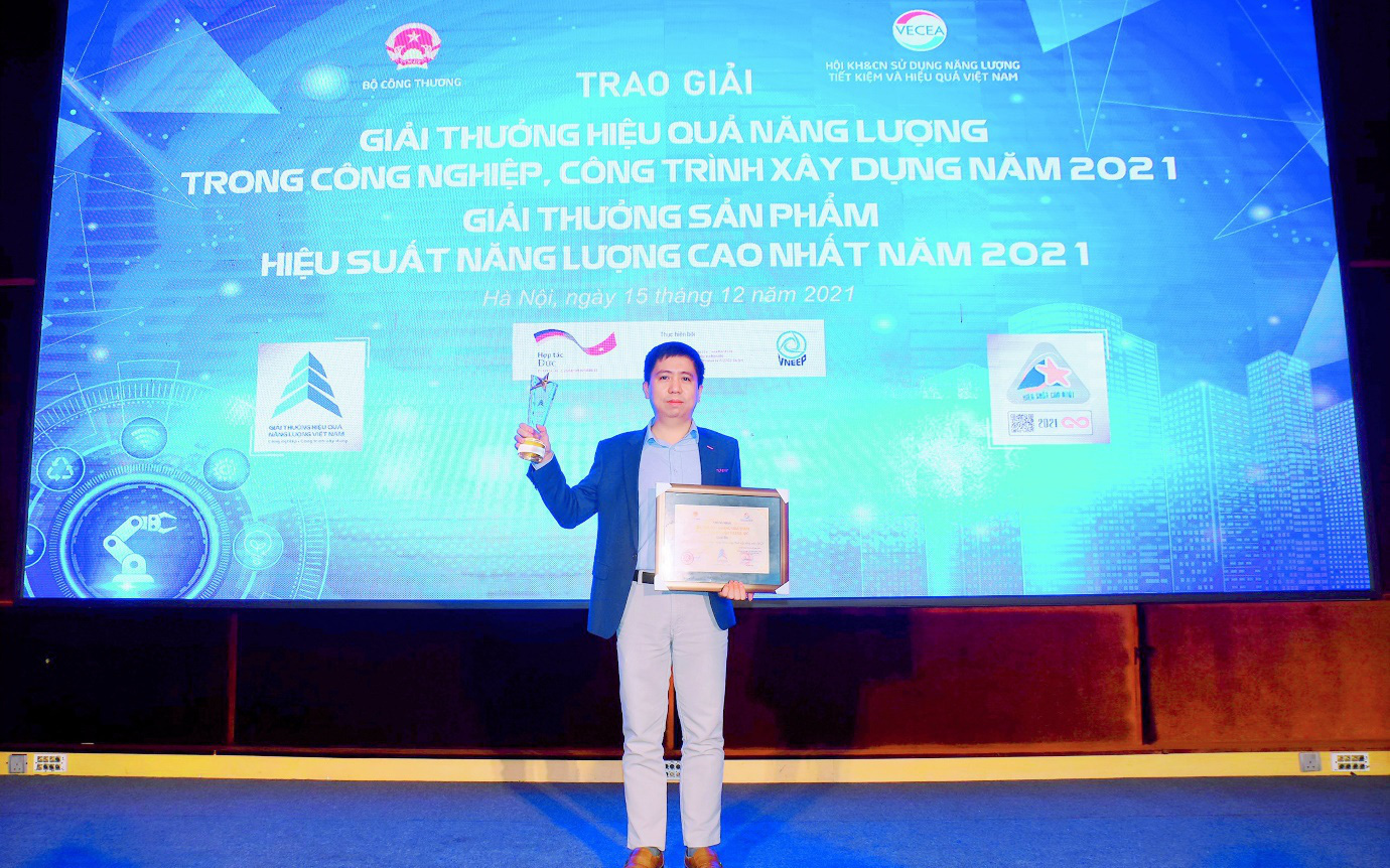 Trung tâm dữ liệu Viettel IDC đạt giải thưởng Hiệu quả năng lượng năm 2021