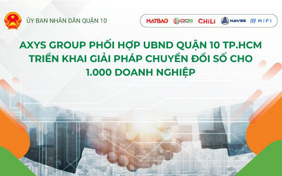 Axys Group phối hợp triển khai giải pháp chuyển đổi số cho 1.000 doanh nghiệp