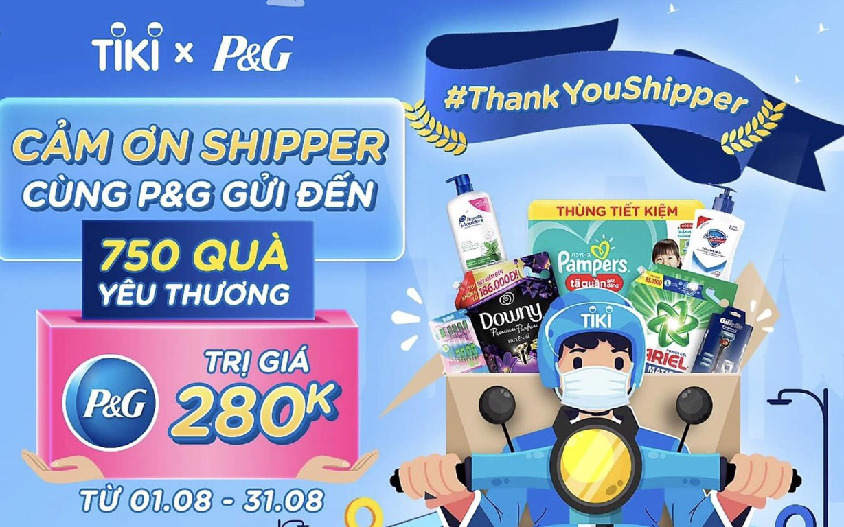 “Một đơn hàng, vạn yêu thương” gửi những món quà nhỏ ấm lòng shipper