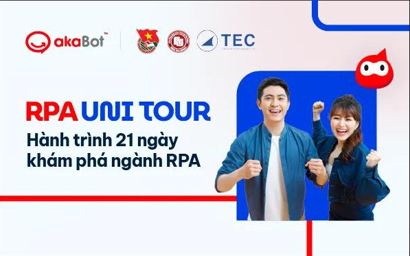 RPA Uni Tour - Đưa công nghệ tự động hóa robot đến gần với sinh viên tài năng