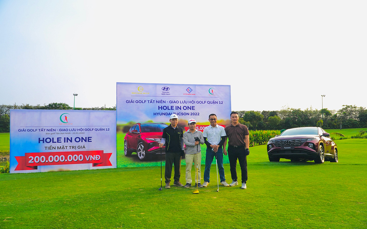 Hyundai miền Nam tài trợ giải golf giao lưu “Hole In One”