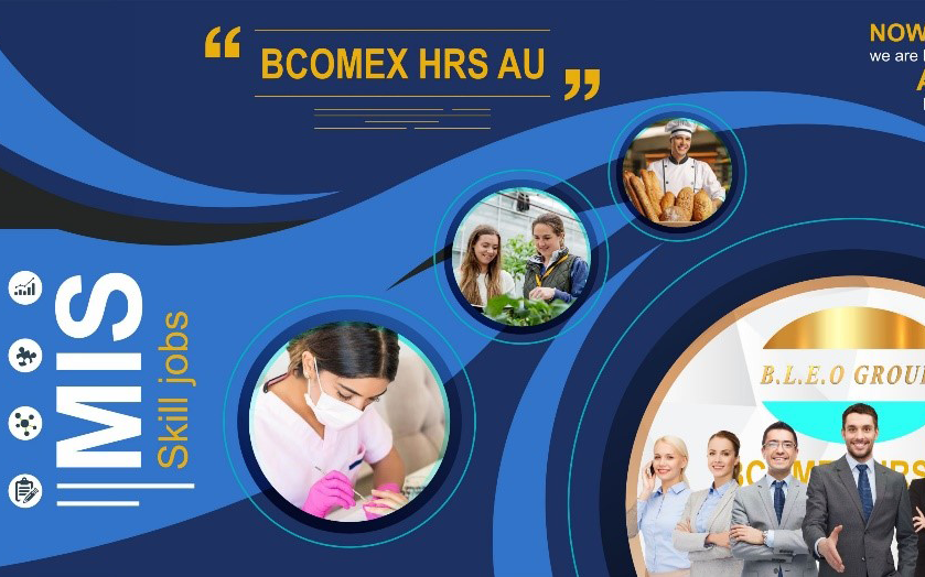 Bcomex Hrs Au – Hãng tìm việc tại Úc được cấp phép