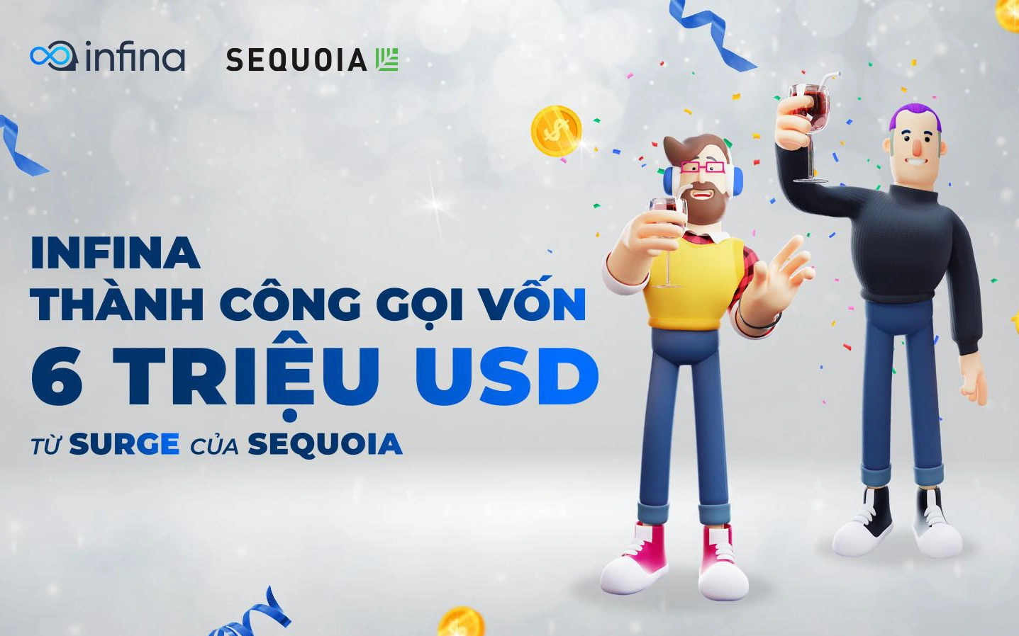 Ứng dụng đầu tư Infina gọi thành công 6 triệu USD trong vòng hạt giống