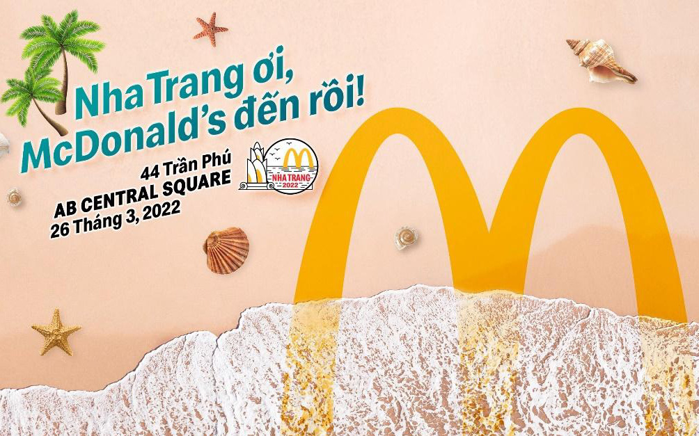 McDonald’s khai trương cửa hàng đầu tiên tại Nha Trang