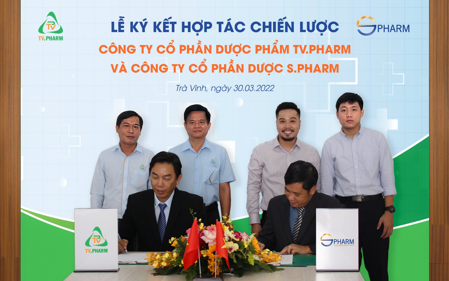 Dược phẩm TV.PHARM trở thành đối tác chiến lược của Dược S.PHARM