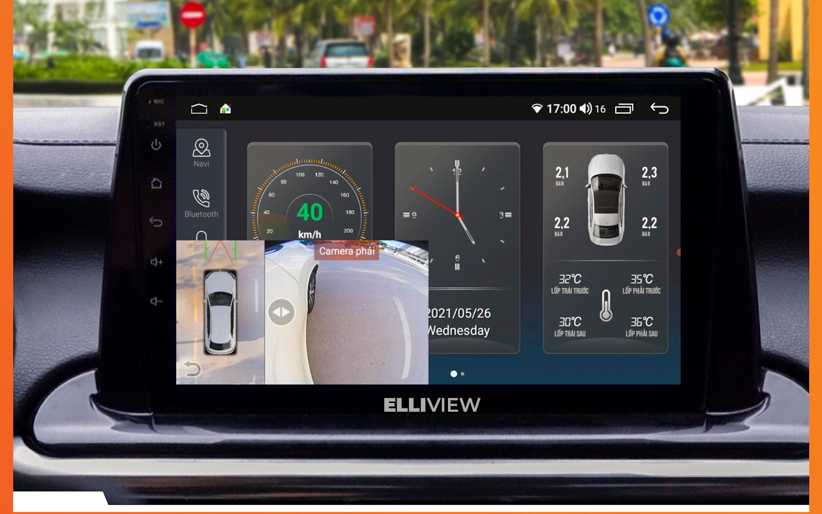 Những tiện ích vượt bậc của màn hình android ô tô Elliview S4