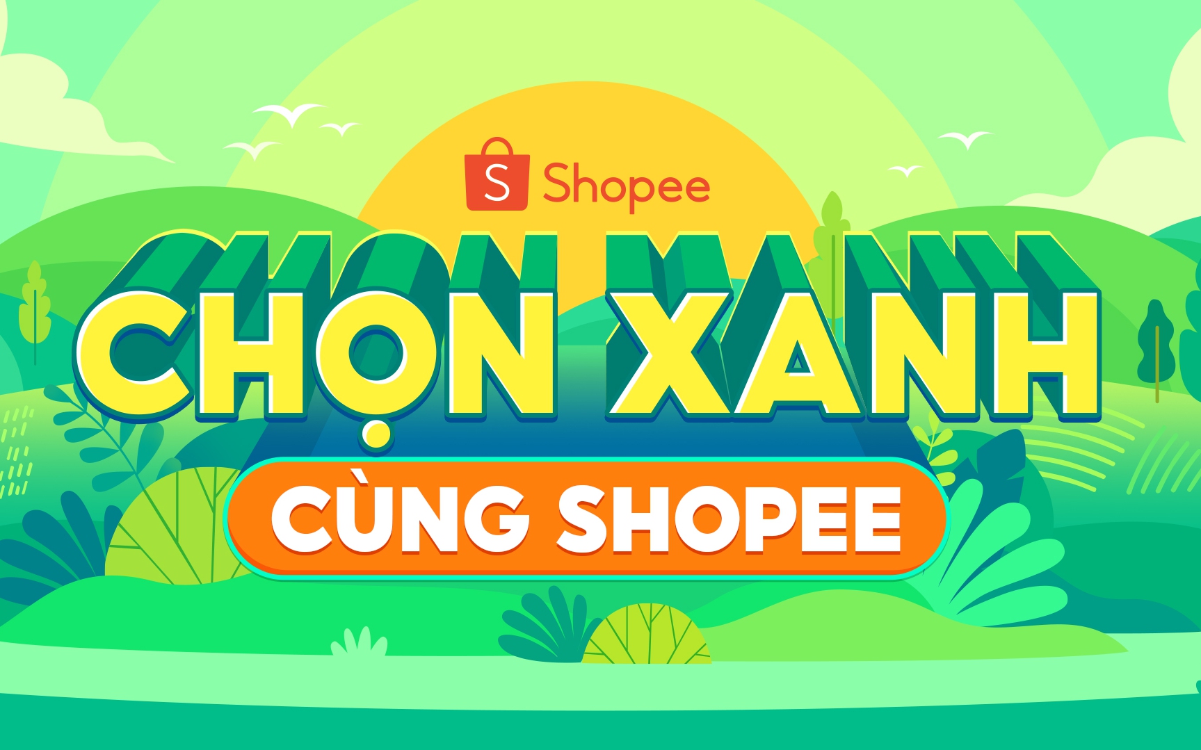 “Chọn xanh cùng Shopee” hỗ trợ các doanh nghiệp xanh và khuyến khích lối sống bền vững