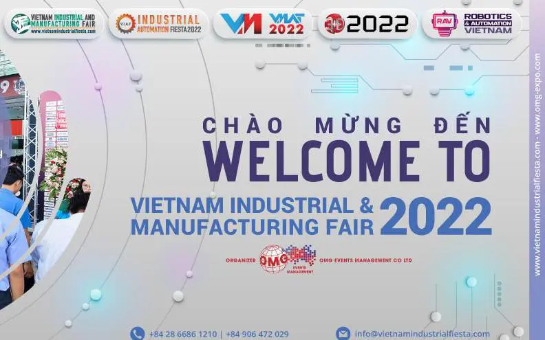 VIMF - Triển lãm Công nghiệp và sản xuất Việt Nam 2022 tại Bình Dương