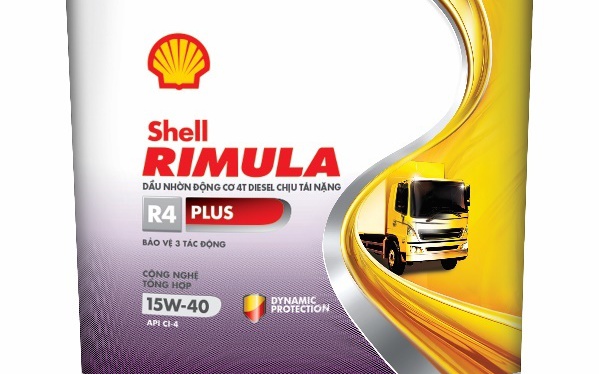 Bảo vệ động cơ diesel với dầu Shell Rimula R4 Plus