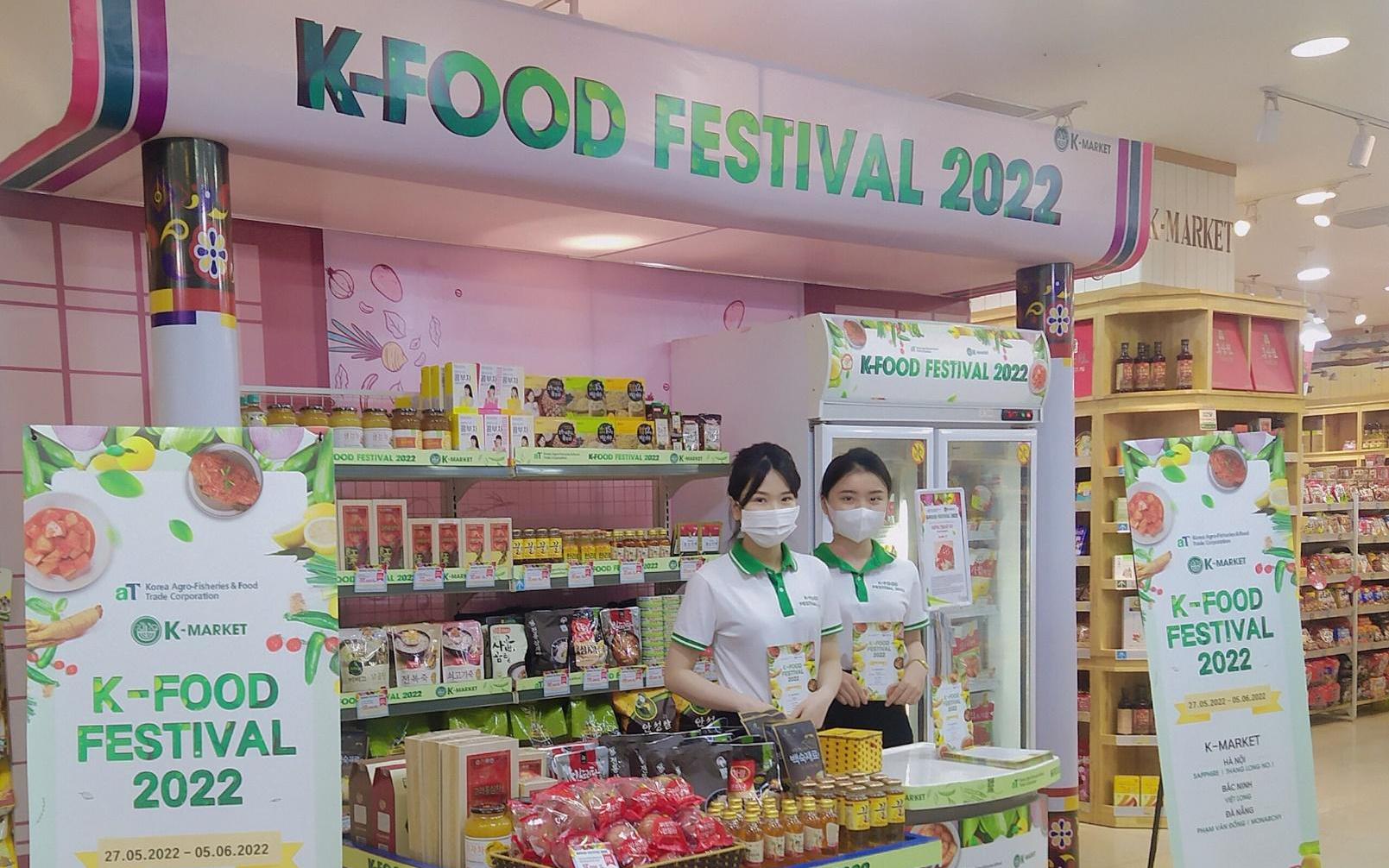 “K-Food Festival 2022” K-Market - Quảng bá nông sản Hàn Quốc tại Việt Nam