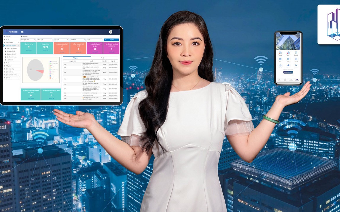 Tối ưu quản lý kinh doanh bất động sản bằng ứng dụng Pomahome Broker