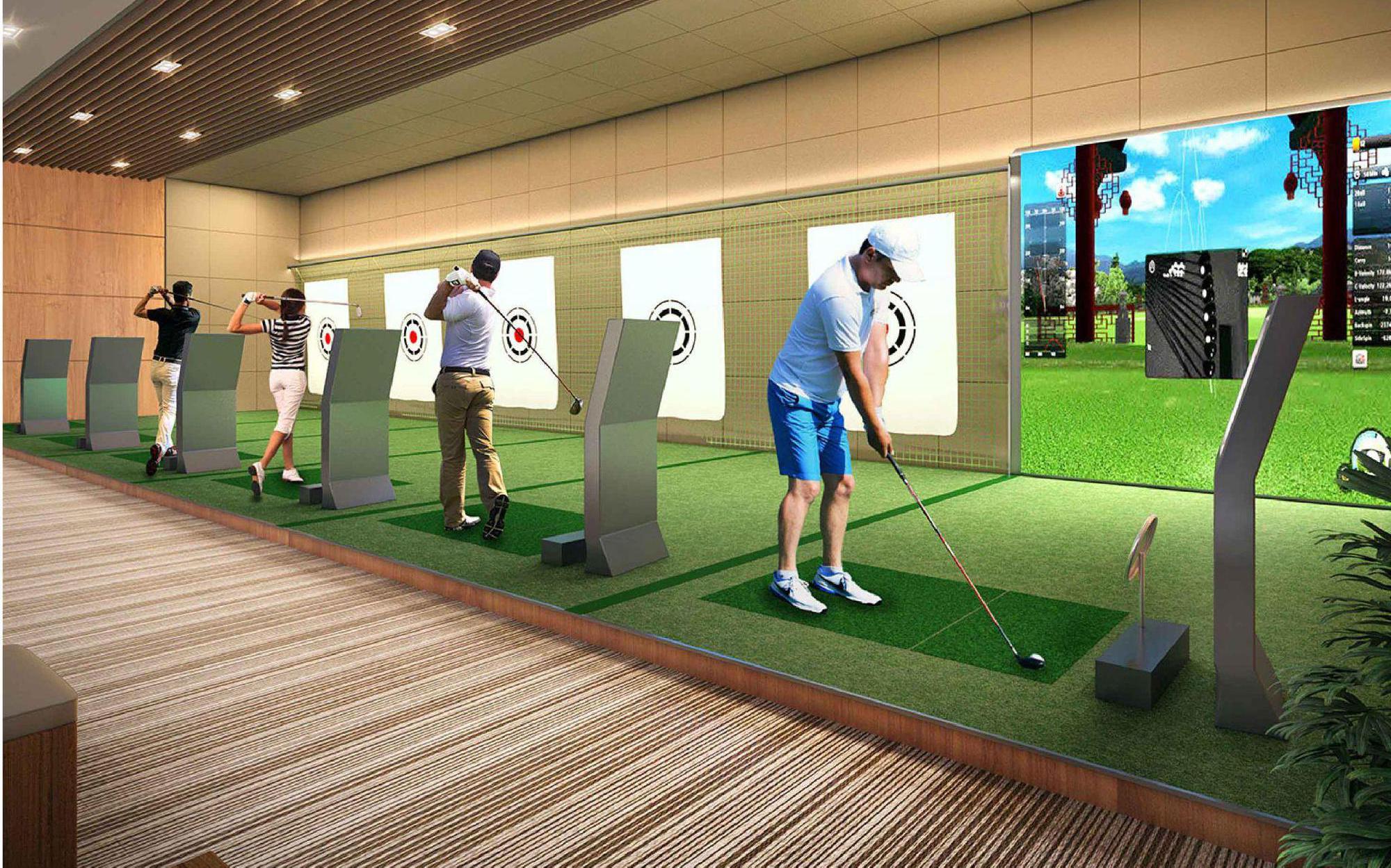 Golf 3D là tiện ích cao cấp góp phần nâng tầm giá trị bất động sản