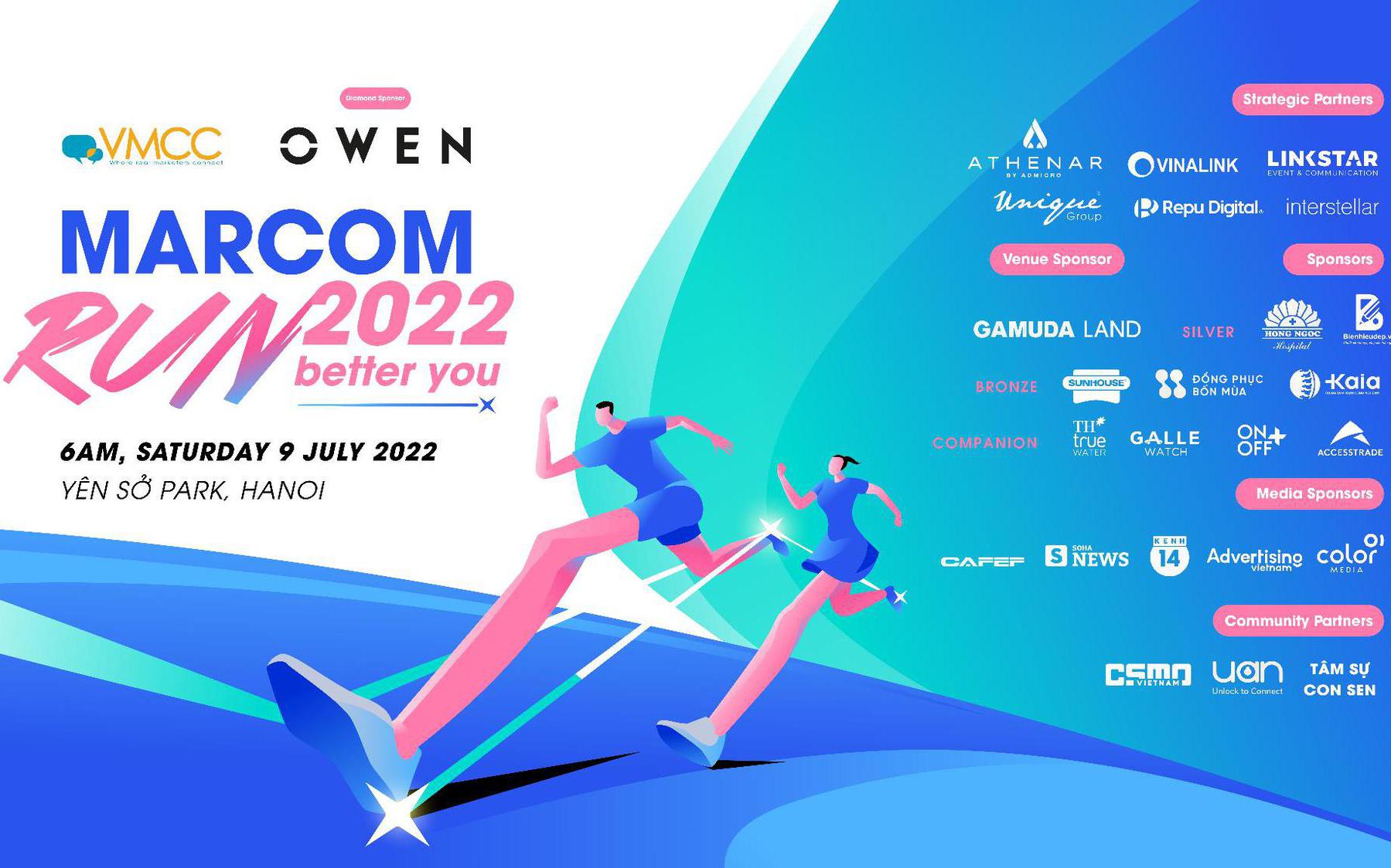 #VMCC Marcom Run 2022: Chạy để tốt hơn mỗi ngày