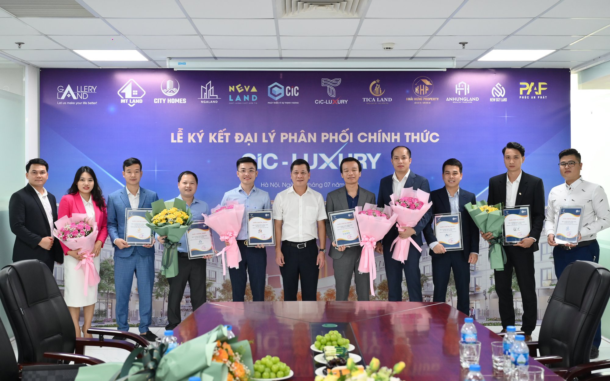 Lễ ký kết đại lý phân phối chính thức dự án CIC Luxury Lào Cai