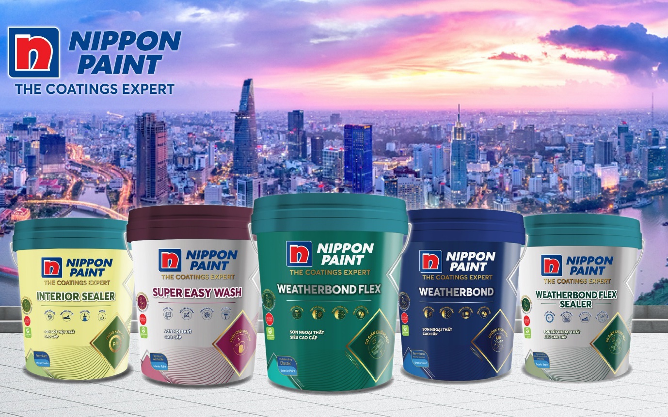 Nippon Paint - The Coatings Expert chính thức giới thiệu bao bì mới tại Việt Nam