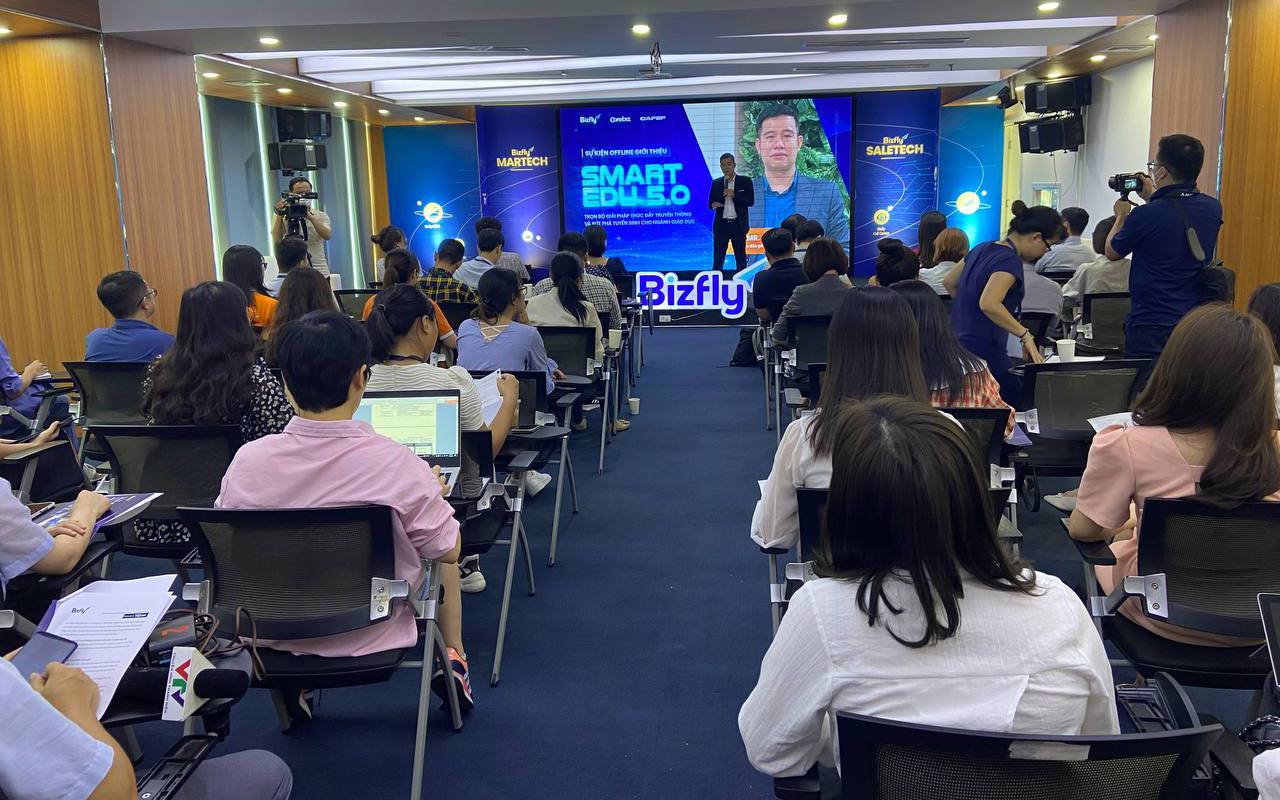 Bizfly ra mắt trọn bộ Giải pháp SMART EDU 5.0 - Thúc đẩy truyền thông và bứt phá tuyển sinh cho ngành Giáo dục