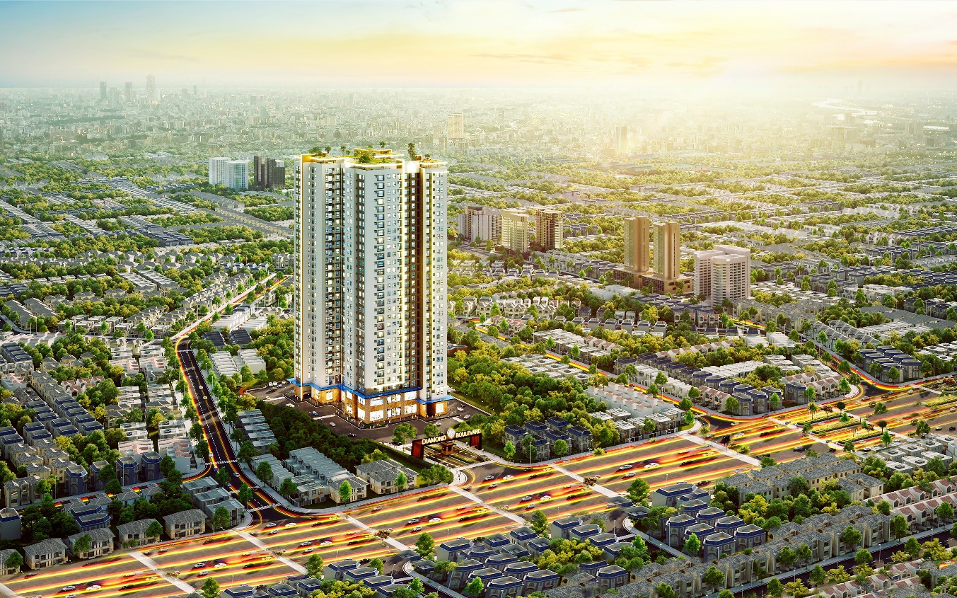 Tecco trình làng căn hộ cao cấp tại mặt tiền QL 13: Diamond Boulevard