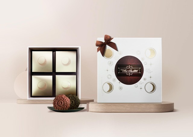 Cảm hứng phương Đông trong thiết kế hộp bánh Trung Thu 2020: “Fusion” truyền thống, hiện đại - Ảnh 3.