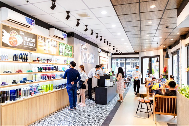 30Shine đầu tư lớn, khai trương loạt salon concept thế hệ mới giữa mùa dịch - Ảnh 1.
