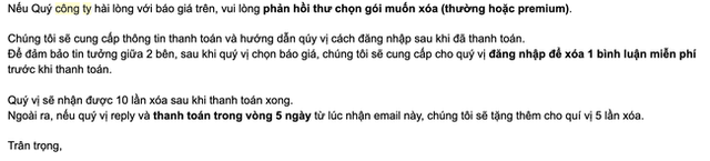 Một website review công ty bị tố lừa đảo, ăn tiền, đưa ra gói xoá bình luận không tốt: Có nên tin sái cổ vào các comment bóc phốt công ty không? - Ảnh 3.