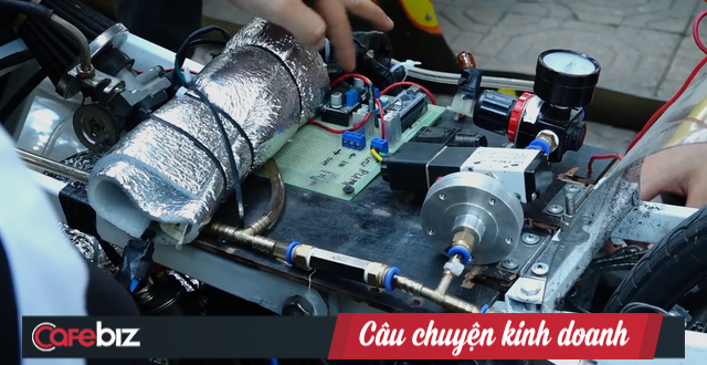 Sinh viên Bách Khoa chế tạo xe siêu tiết kiệm xăng, đi 400km chỉ tốn 1 lít - Ảnh 1.