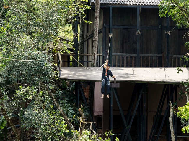 Hà Giang có khu resort nằm sâu trong rừng, giá phòng 11-30 triệu đồng/đêm: Rộng cả nghìn mét vuông nhưng chỉ phục vụ 6 khách/đêm - Ảnh 3.