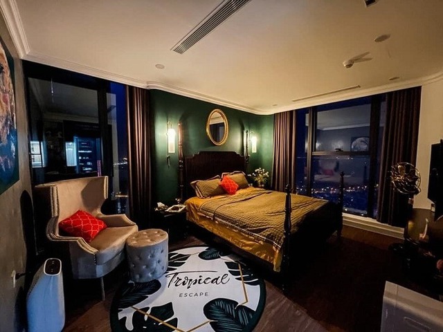 Bên trong căn hộ ‘độc thân’ của diễn viên Phương Oanh: Nội thất thiết kế theo phong cách Indochine, đặc biệt ưu ái màu xanh ngọc - Ảnh 13.