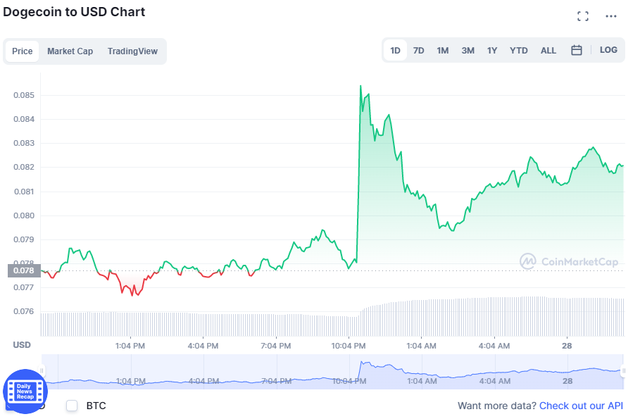 Elon Musk lại ‘lùa gà’, giá Dogecoin bật tăng sau thông tin Tesla và SpaceX chấp nhận thanh toán bằng tiền số - Ảnh 1.