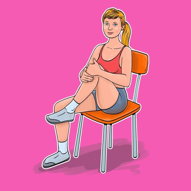 Dân công sở trăn trở với béo bụng: 7 cách chỉ cần NGỒI cũng có thể đốt cháy mỡ! - Ảnh 4.