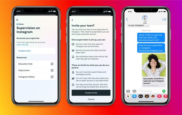 Instagram gia tăng quyền kiểm soát của phụ huynh với con cái, lần đầu giới thiệu công cụ giám sát thực tế ảo  - Ảnh 2.