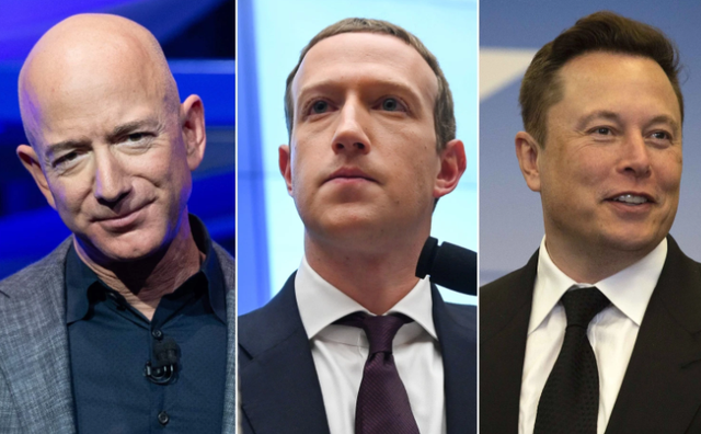 Elon Musk, Jeff Bezos và Mark Zuckerberg mất tổng cộng hơn 200 tỷ USD từ đầu năm đến nay - Ảnh 1.