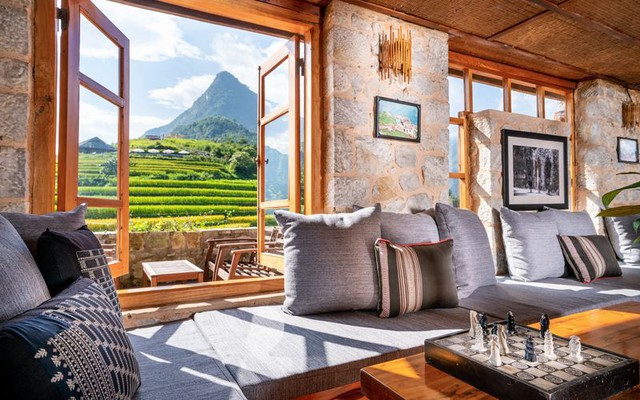 Sapa có khu nghỉ dưỡng sinh thái đẹp nhất thế giới: Resort xanh giữa đại ngàn, bể bơi vô cực nước ấm view đẹp nín thở’, sử dụng hoàn toàn năng lượng mặt trời - Ảnh 4.