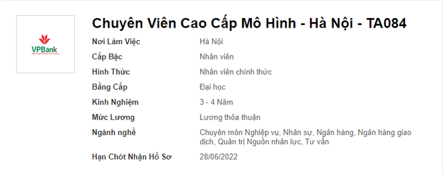 Nghề Ngân hàng: Lương cao, stress cũng cao, thậm chí VPBank còn tiên phong tuyển chuyên gia lo giải quyết vấn nạn stress cho nhân sự! - Ảnh 4.