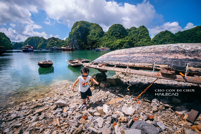 Cậu bé 3 tuổi cùng bố khám phá Cát Bà: 22 tháng tuổi đã trekking, băng rừng, luôn thích thú với những chuyến trải nghiệm - Ảnh 7.