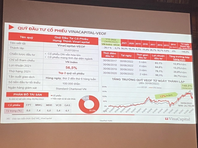 VinaCapital: Trong năm 2021, quỹ mở đầu tư vào cổ phiếu doanh nghiệp vừa và nhỏ có tỷ suất lợi nhuận tốt nhất thị trường lên tới 67% - Ảnh 3.