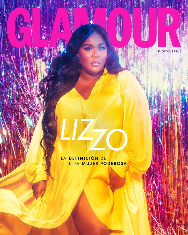 Lizzo diện trang phục Công Trí, thần thái rực rỡ, nổi bật trên trang bìa tạp chí Glamour  - Ảnh 4.